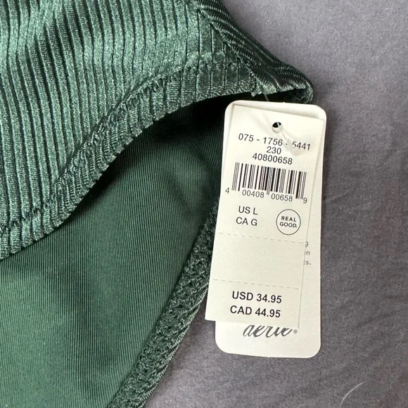 NWT Aerie Ribbed Bikini Set - Picture 2 of 4